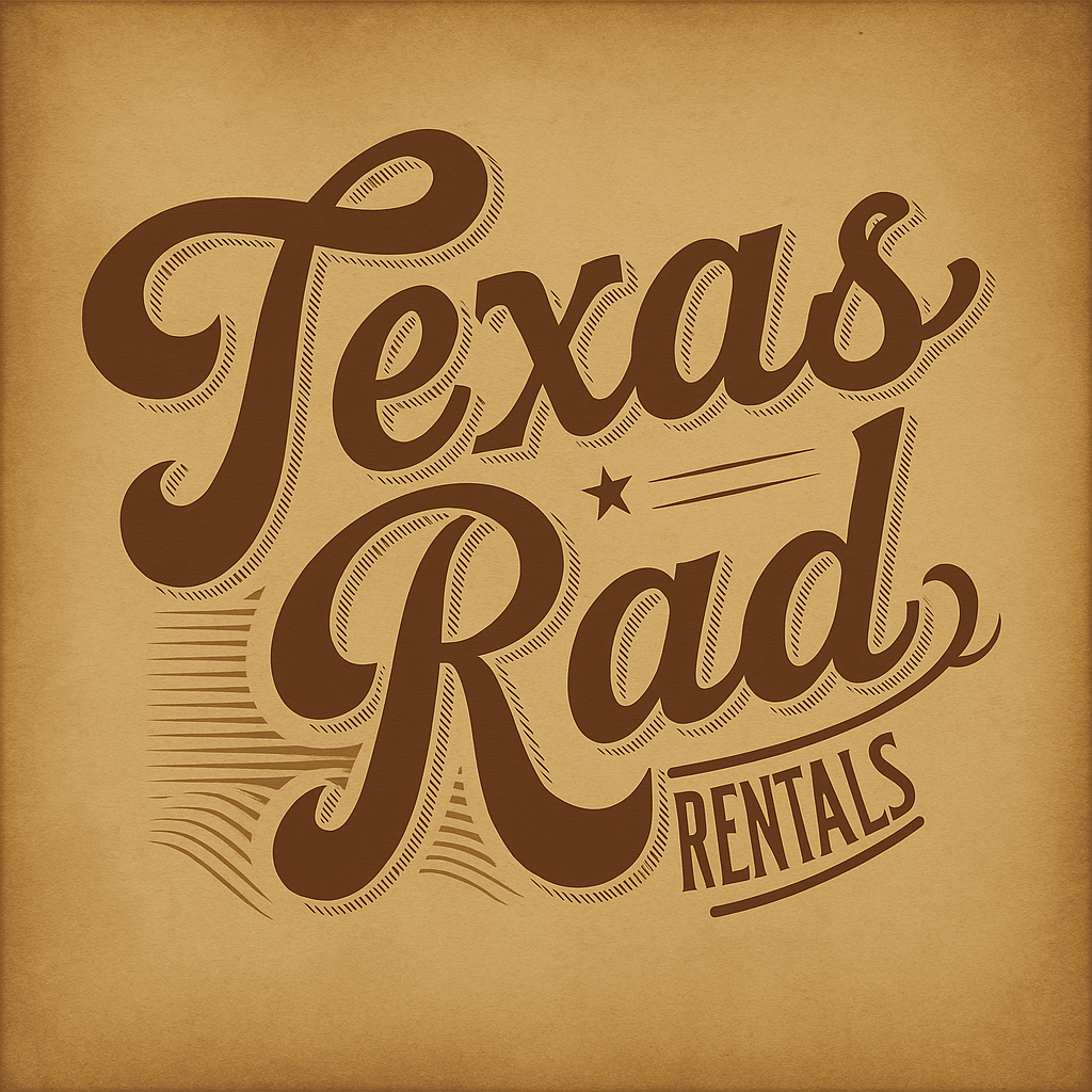 Texas Rad Rentals logo